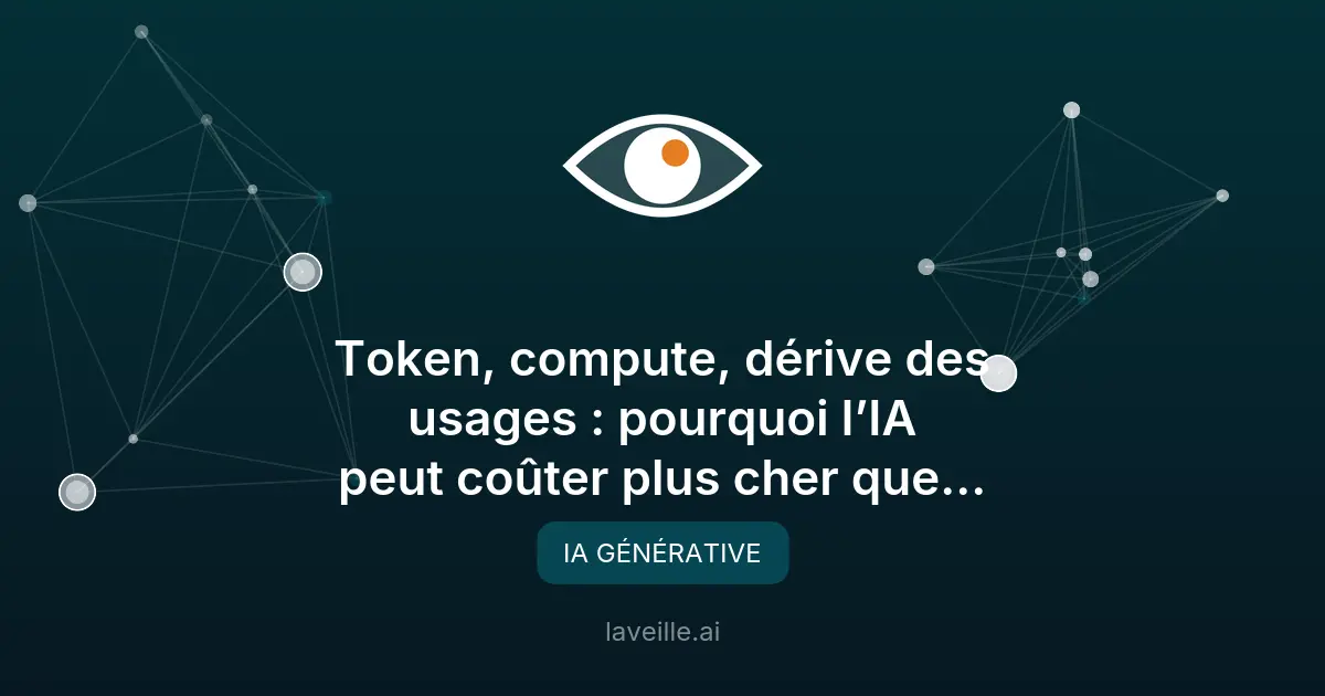 Coûts de l'IA : quand les tokens dépassent les salaires