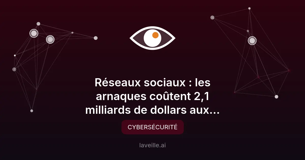 Fraudes sur les réseaux sociaux : 2,1 milliards perdus