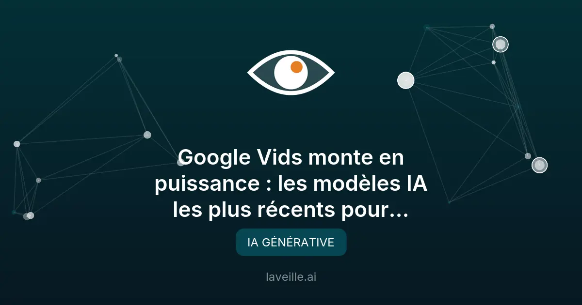 Google Vids : IA pour créer des vidéos en un clic