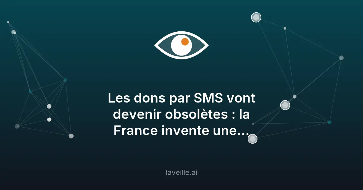 Dons par RCS : une révolution en France