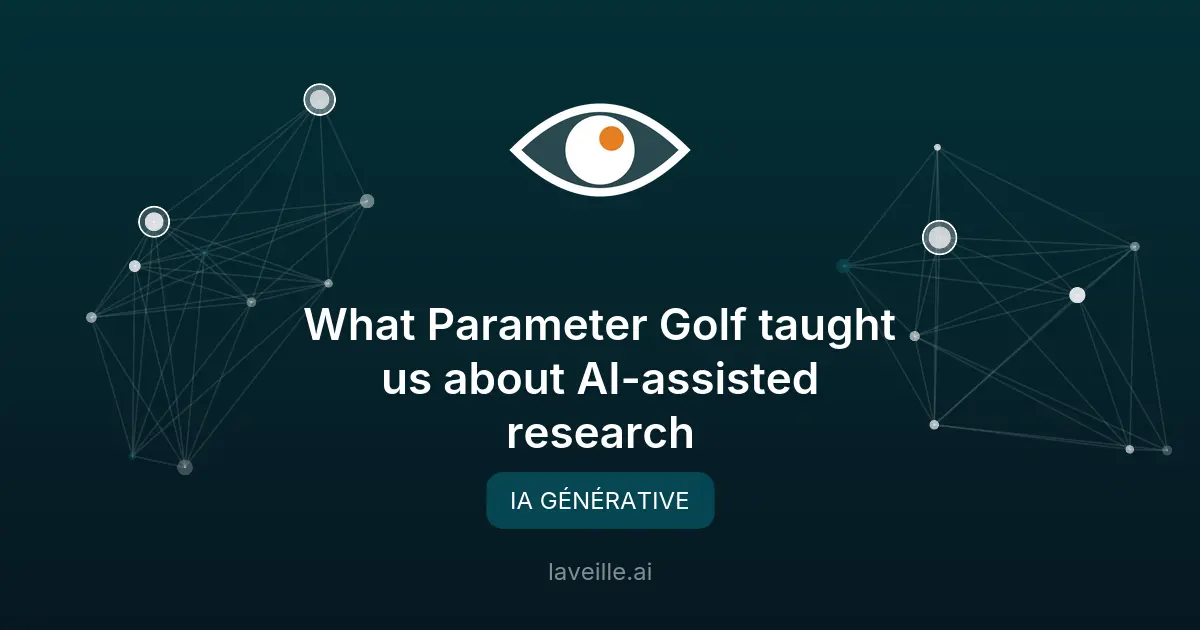 Parameter Golf : innovation en recherche IA assistée
