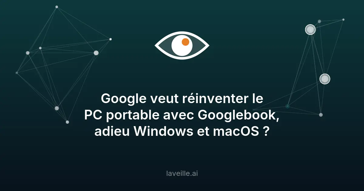 Googlebook : le nouvel ordinateur propulsé par l'IA Gemini