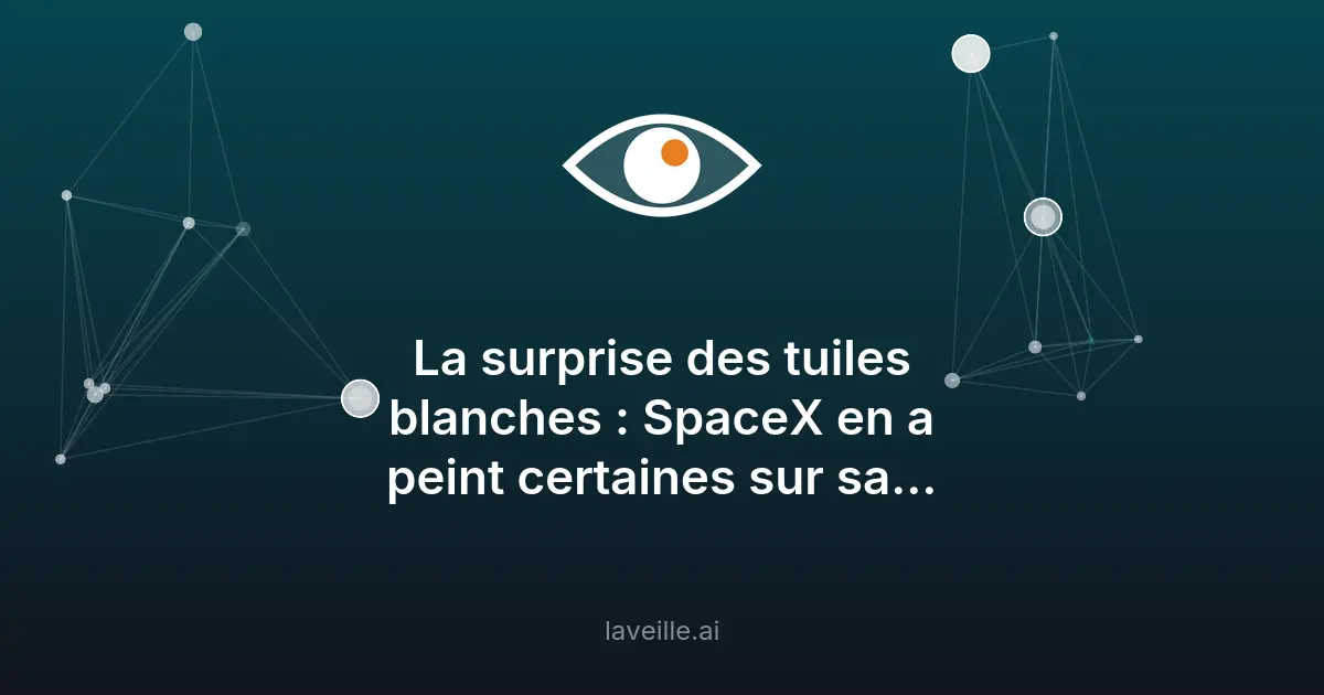 SpaceX teste un scan du bouclier thermique du Starship