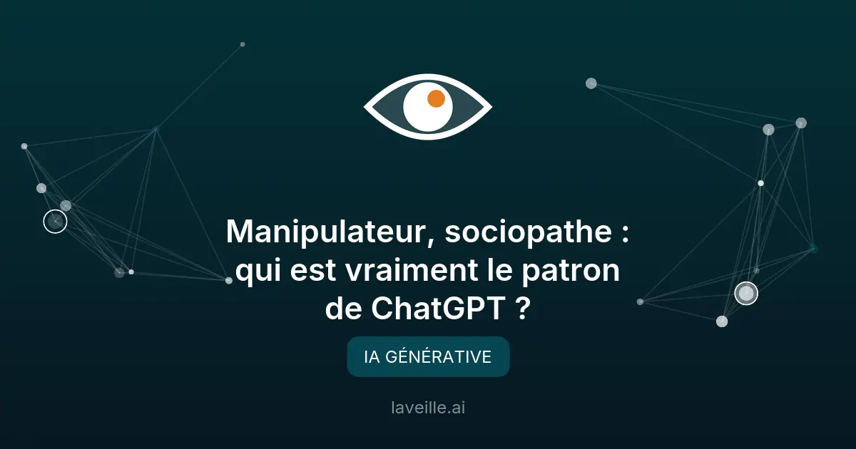 Sam Altman : le patron controversé de ChatGPT