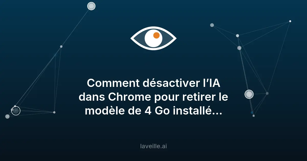 Désactiver l'IA dans Chrome : méthode pour supprimer Gemini Nano