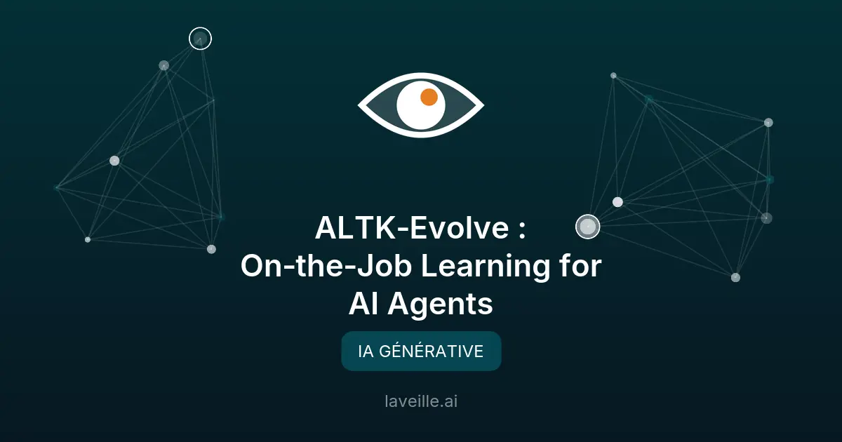 ALTK-Evolve : Amélioration des agents IA par l'apprentissage